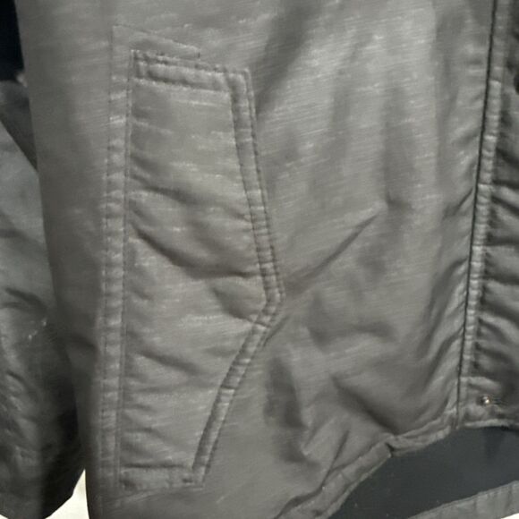 Hollister All Weather Jacket Women’s Size M Black Fleece Lined GUC - Picture 5 of 9